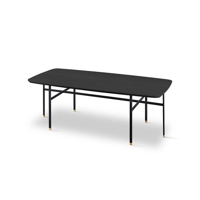 Skovby SM244 Sofabord - Stilrent Sortlakeret Design