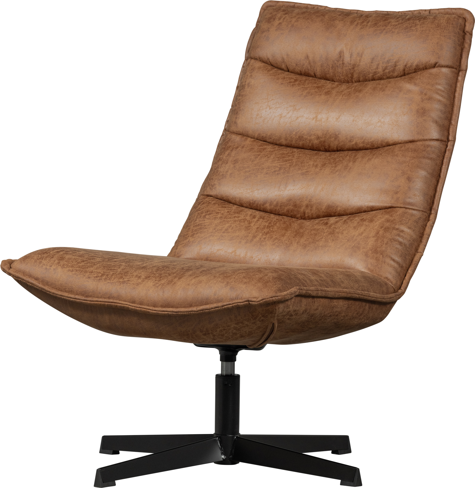 Collection Nika  Lænestol  Cognac  H92x92x65
