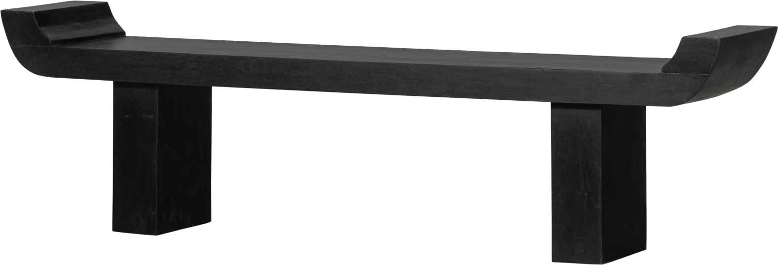 Collection Lox  Bænk  Sort  H35x53x183