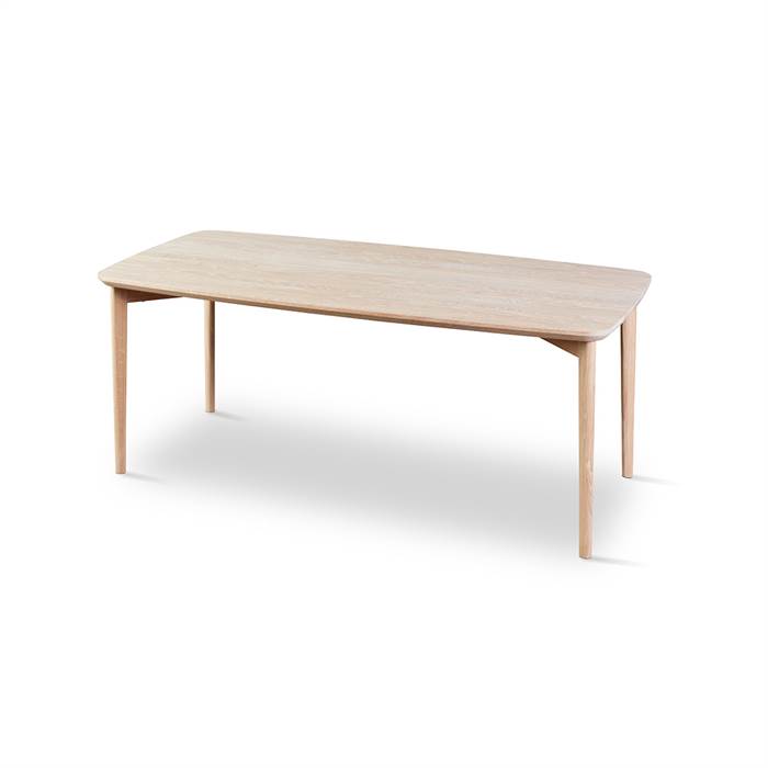 Skovby Sm244   Sm265 Sofabord 130   65   Bordplade: Massiv Hvidolieret
