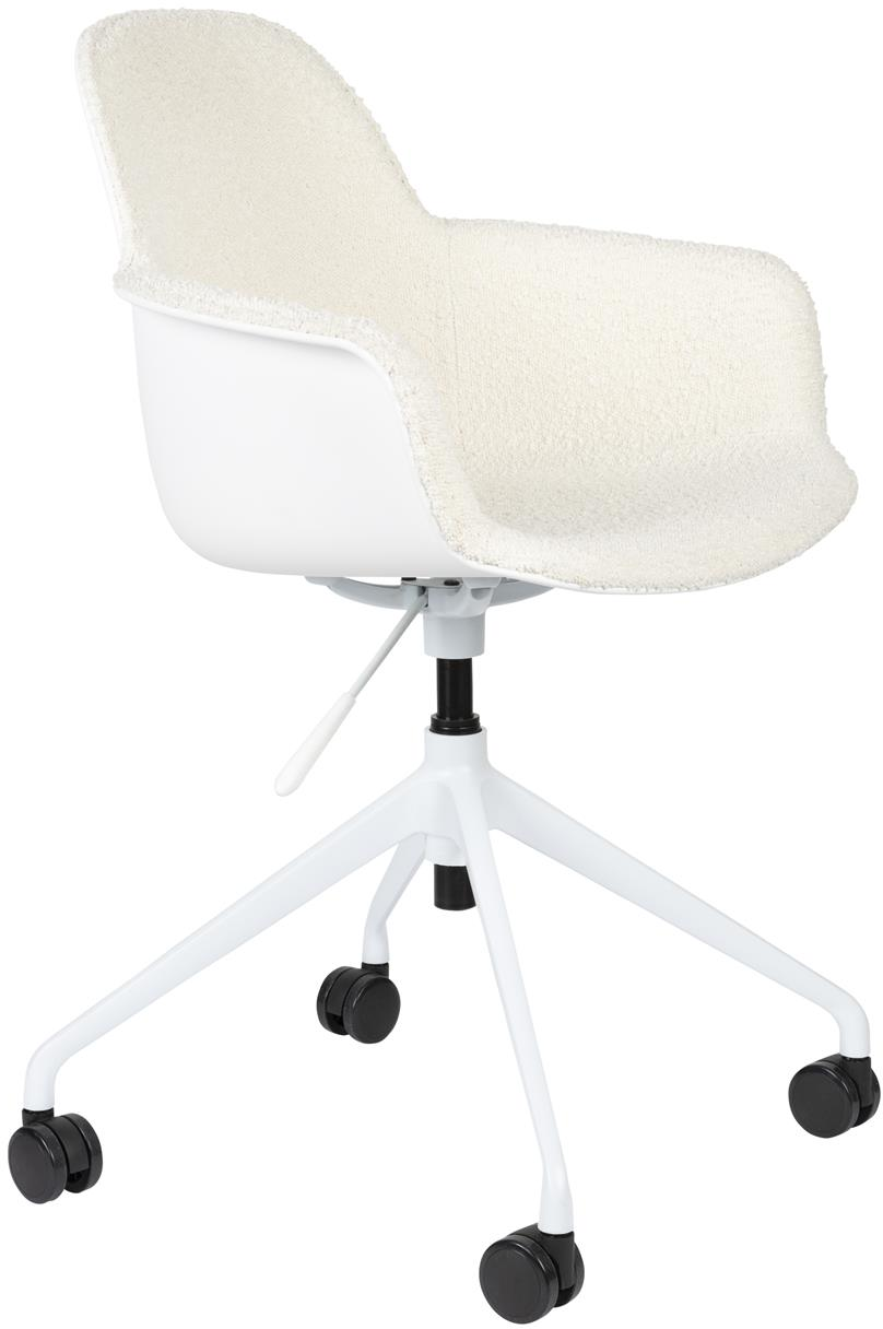 Albert  Kontorstol  Offwhite  Plast   : 52    : 84      : 59