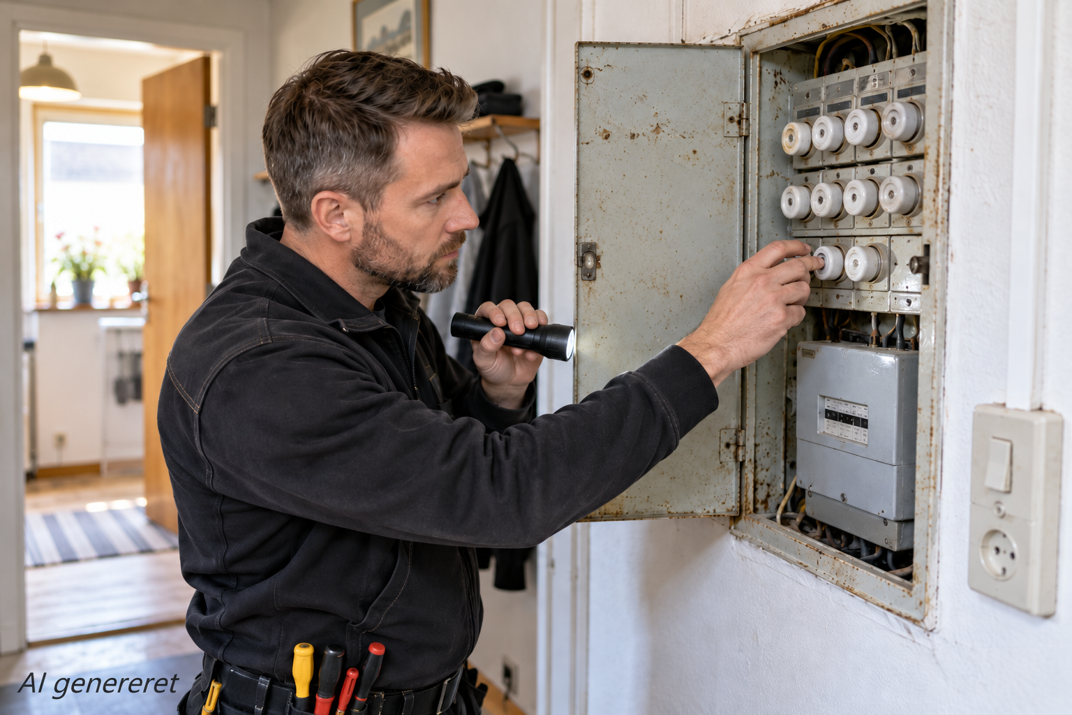 Hvornår skal du tilkalde en elektriker i Dronninglund?